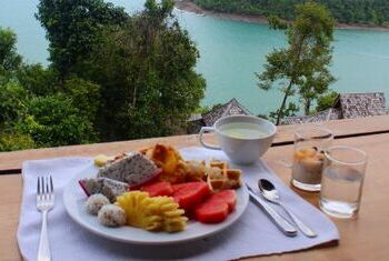 Santhiya Koh Yao Yai Resort & Spa pool breakfast