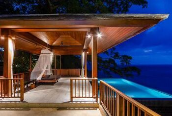 Paresa Resort Phuket at night