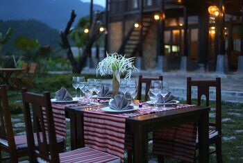 Mai Chau Ecolodge Outdoor Dinner